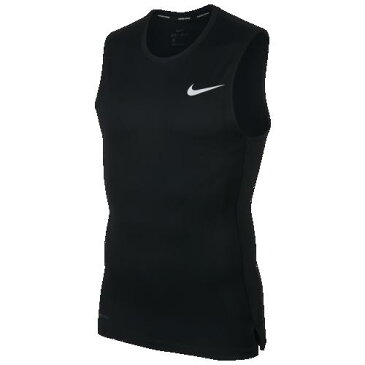 (取寄)ナイキ メンズ プロ コンプレッション スリーブレス トップ Nike Men's Pro Compression Sleeveless Top Black White