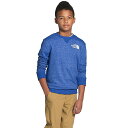 【エントリーでポイント10倍】(取寄)ノースフェイス ユース リサイクル マテリアルズ クルー The North Face Youth Recycled Materials Crew TNF Blue Heather