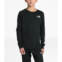【エントリーでポイント10倍】(取寄)ノースフェイス ユース ポーリー ウォーム クルー トップ The North Face Youth Poly Warm Crew Top TNF Black