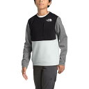 【エントリーでポイント10倍】(取寄)ノースフェイス ボーイズ スラッカー クルー トップ The North Face Boys' Slacker Crew Top Tin Grey