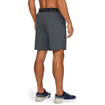 (取寄)アンダーアーマー メンズ バニッシュ ウーブン ショーツ Underarmour Men's Vanish Woven Shorts Pitch Grey Black