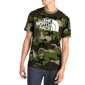 ノースフェイス Tシャツ メンズ 半袖 大きいサイズ カモフラ ハーフドーム ブランド The North Face Men's Camo Half Dome T-Shirt Dune Beige Jeffery Camo 送料無料