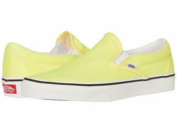 (取寄)Vans(バンズ) スニーカー クラシック スリップーオン ユニセックス メンズ レディース Vans Unisex Classic Slip (Neon) Lemon Tonic/True White