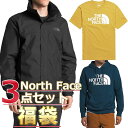 ノースフェイス 福袋 メンズ ジャケット Tシャツ パーカー 3点セット USAモデル NORTH 