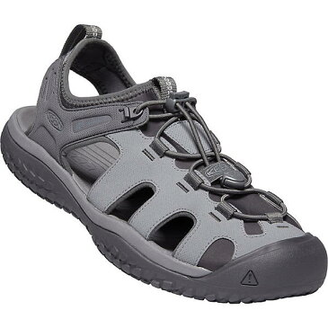 (取寄)キーン メンズ ソーラー サンダル Keen Men's Solr Sandal Steel Grey / Magnet