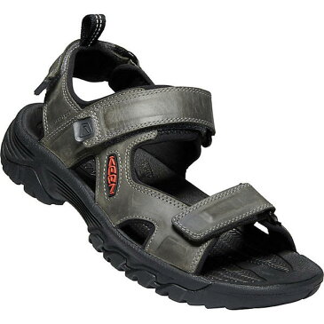 (取寄)キーン メンズ ターギー 3 オープン トゥ サンダル Keen Men's Targhee III Open Toe Sandal Grey / Black