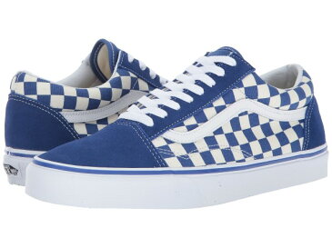 (取寄)Vans(バンズ) スニーカー オールド スクール ユニセックス メンズ レディース Vans Unisex Old Skool (Primary Check) True Blue/White