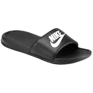 NIKE ナイキ サンダル メンズ ベナッシ JDI スライド Nike Men's Benassi JDI Slide Black White【コンビニ受取対応商品】 送料無料