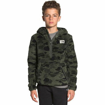 (取寄)ノースフェイス ボーイズ Campshire プルオーバー パーカー The North Face Boys Campshire Hoodie Pullover New Taupe Green Duck Camo Print