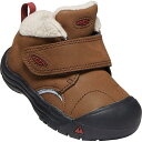 (取寄)キーン トドラー クーテネイ 3 ミッド WP ブーツ KEEN Toddlers' Kootenay III Mid WP Boot Bison / Fired Brick