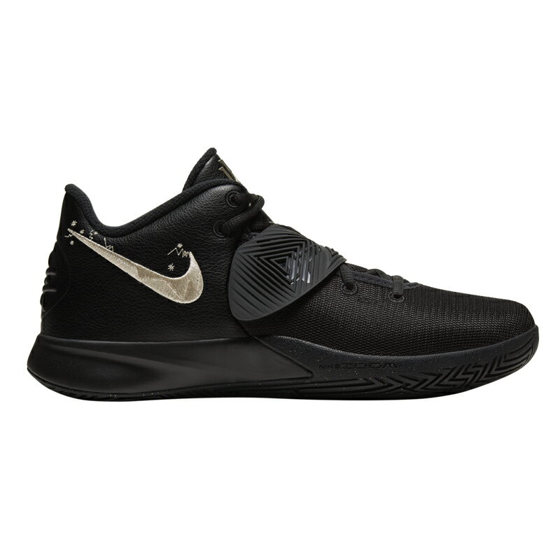 ナイキ メンズ バッシュ シューズ カイリー バスケットボール フライトラップ 3 ブラック Nike Men's Shoes Kyrie Flytrap 3 Black Metallic Gold Star 送料無料