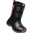 (取寄)キーン キッズ キッズ キッズ ルミ 2 ウォータープルーフ ブーツ KEEN Kids' Lumi II Waterproof Boot Black / Wood Violet