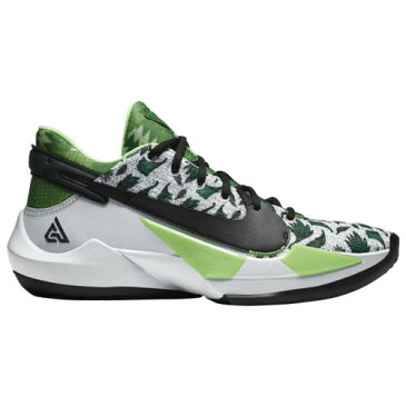 (取寄)ナイキ アデトクンボ バッシュ メンズ バスケットシューズ ズームフリーク 2 ヤニス Nike Men's Shoes Zoom Freak 2 Green White Silver