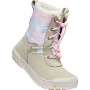 (取寄)キーン キッズ キッズ キッズ ケルサ トール WP ブーツ KEEN Kids' Kelsa Tall WP Boot Plaza Taupe / Pink Blush