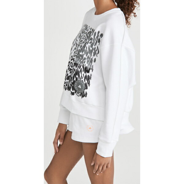 取寄 アディダス バイ ステラ マッカートニー レディース グラフィック スウェットシャツ Adidas By Stella Mccartney Women S Graphic Sweatshirt White スウィートラグ