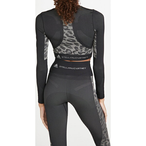 取寄 アディダス バイ ステラ マッカートニー レディース トゥルーパー Sl クロップ トップ Adidas By Stella Mccartney Women S Truepur Sl Crop Top Black White Ash スウィートラグ