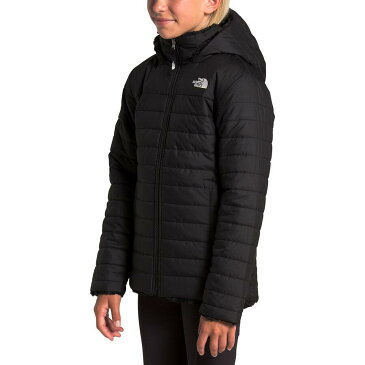 (取寄)ノースフェイス ガールズ Mossbud スワール パーカー The North Face Girls Mossbud Swirl Parka TNF Black/TNF White