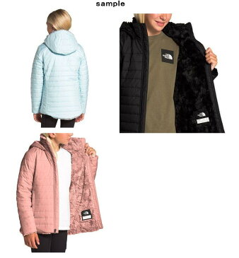 (取寄)ノースフェイス ガールズ Mossbud スワール パーカー The North Face Girls Mossbud Swirl Parka TNF Black/TNF White