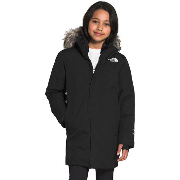 (取寄)ノースフェイス ガールズ アークティック スワール パーカー The North Face Girls Arctic Swirl Parka TNF Black