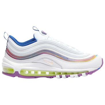 (取寄)ナイキ レディース シューズ エア マックス 97 Nike Women's Shoes Air Max 97 White Washed Coral Purple Nebula 送料無料