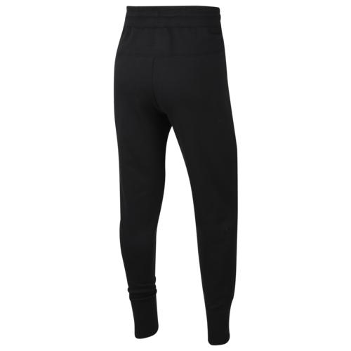 (取寄)ナイキ パーカー ガールズ 女の子 NSW テック フリース パンツ - ガールズ グレード スクール Nike Girls NSW Tech Fleece Pant - Girls' Grade School Black White 送料無料