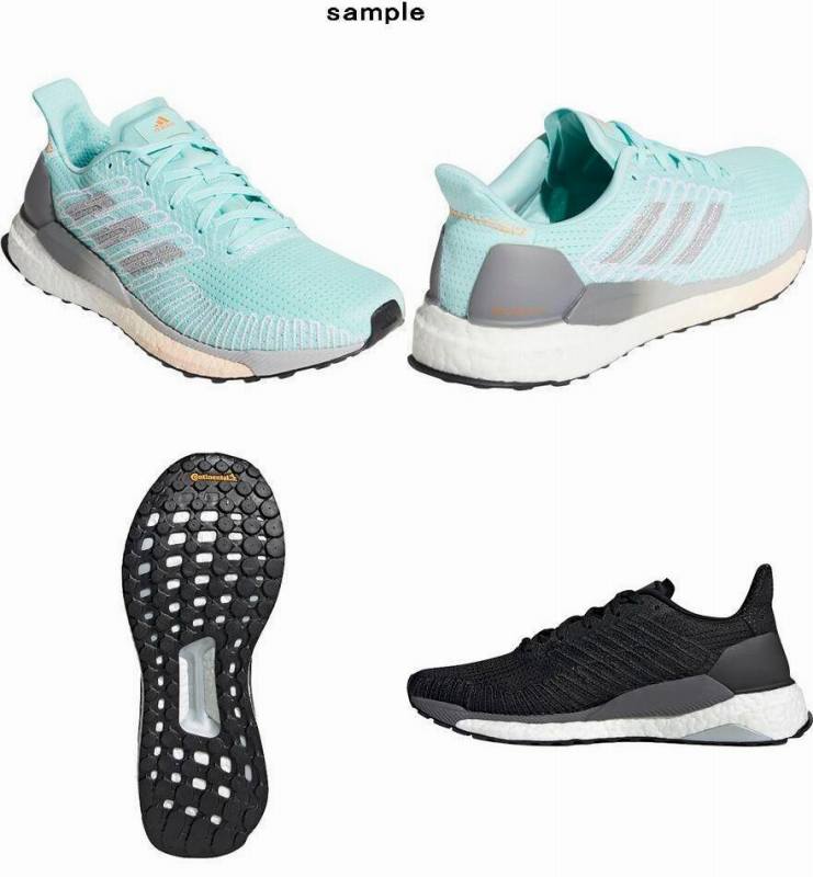 (取寄)アディダス レディース ソーラー ブースト ランニング シューズ Adidas Women Solar Boost Running Shoe Running Shoes Frost Mint/Silver Metallic/Grey Four