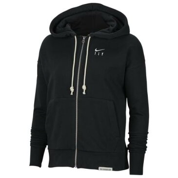 (取寄)ナイキ パーカー レディース スタンダード イシュー フルジップ フーディ Nike Women's Standard Issue Full-Zip Hoodie Black Pale Ivory 送料無料