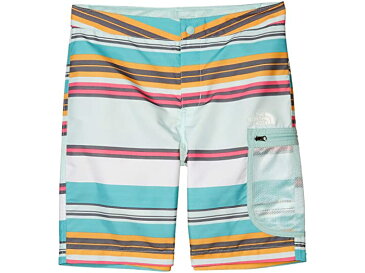(取寄)ノースフェイス キッズ ハイ クラス V ウォーター ショーツ (リトル キッズ/ビッグ キッズ) The North Face Kid's High Class V Water Shorts (Little Kids/Big Kids) Fanfare Green Sunset Stripe