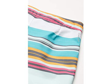 (取寄)ノースフェイス キッズ ハイ クラス V ウォーター ショーツ (リトル キッズ/ビッグ キッズ) The North Face Kid's High Class V Water Shorts (Little Kids/Big Kids) Fanfare Green Sunset Stripe
