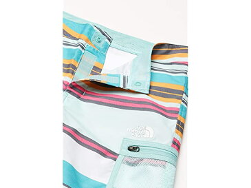 (取寄)ノースフェイス キッズ ハイ クラス V ウォーター ショーツ (リトル キッズ/ビッグ キッズ) The North Face Kid's High Class V Water Shorts (Little Kids/Big Kids) Fanfare Green Sunset Stripe