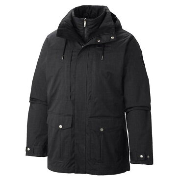 (取寄)コロンビア メンズ ホライズンズ パイン インターチェンジ ジャケット Columbia Men's Horizons Pine Interchange Jacket Black 送料無料