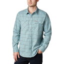 (取寄)コロンビア メンズ アウトドア エレメンツ ストレッチ フランネル Columbia Men's Outdoor Elements Stretch Flannel Storm Grid Plaid