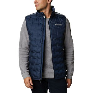 (取寄)コロンビア メンズ デルタ リッジ ダウン ベスト Columbia Men’s Delta Ridge Down Vest Collegiate Navy 送料無料