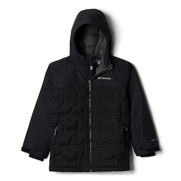 (取寄)コロンビア キッズ グランド トレック ダウンジャケット Columbia Kid's Grand Trek Down Jacket Black 送料無料