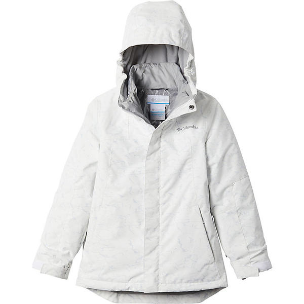 (取寄)コロンビア ガールズ 女の子 ウィリバード 2 インターチェンジ ジャケット Columbia girls Whirlibird II Interchange Jacket White Crackle Print / Columbia Grey 送料無料