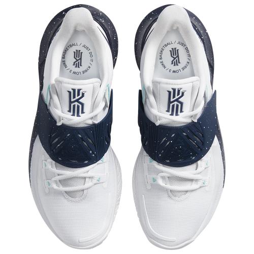 取寄 ナイキ ボーイズ シューズ カイリー ロー 3 ボーイズ グレード スクール Nike Boys Shoes Kyrie Low 3 Boys Grade School White Midnight Navy Midnight Navy スウィートラグ
