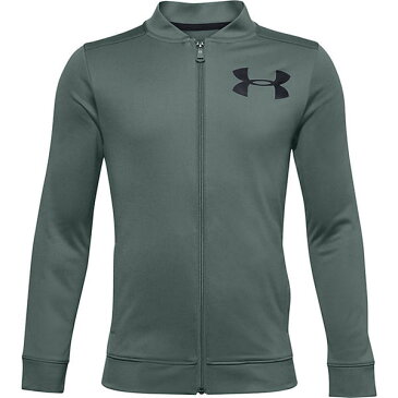 (取寄)アンダーアーマー ボーイズ 男の子 ペナント ジャケット 2.0 Under Armour Boys Pennant Jacket 2.0 Lichen Blue / Black 送料無料