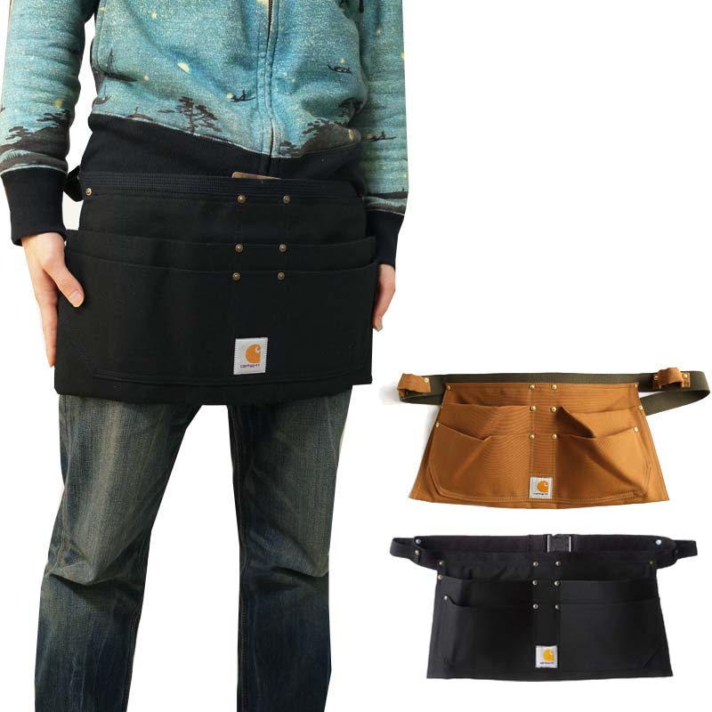 ϡ ץ  ġ륨ץ ݡ  ֥å/֥饦 DIY   礭 A09 å ͥ Carhartt Men's Duck Nail Apron