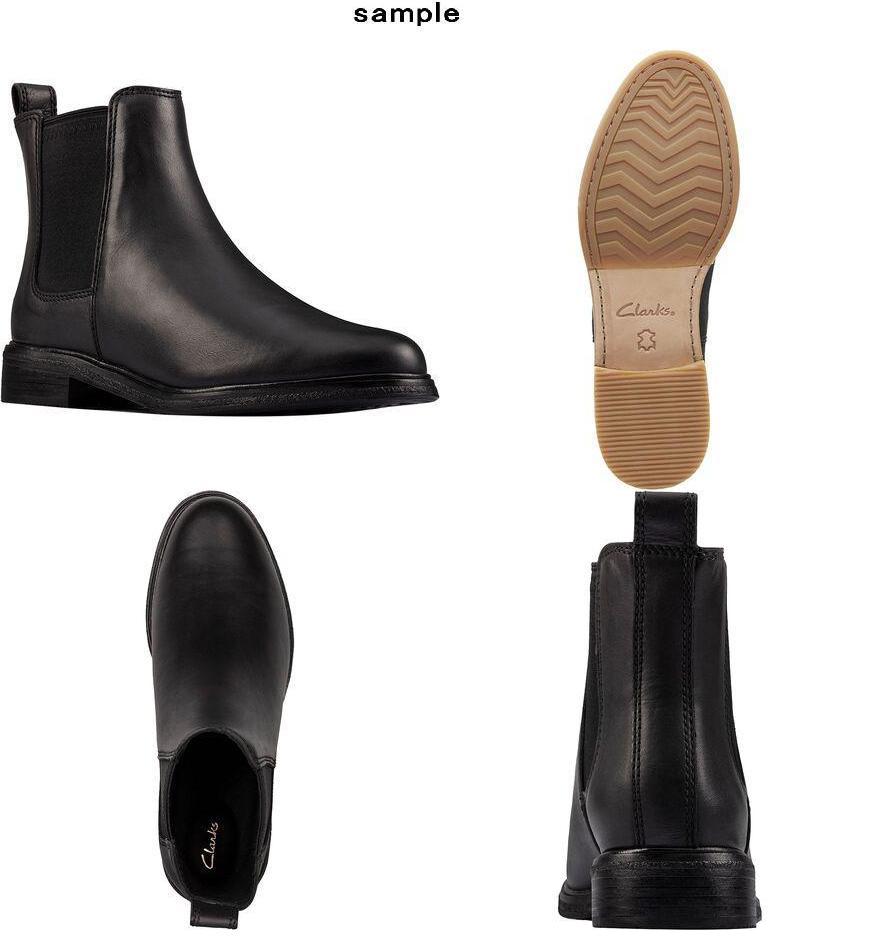 (取寄)クラークス レディース クラークデール アルロ ブーツ Clarks Women Clarkdale Arlo Boot Black Suede 送料無料