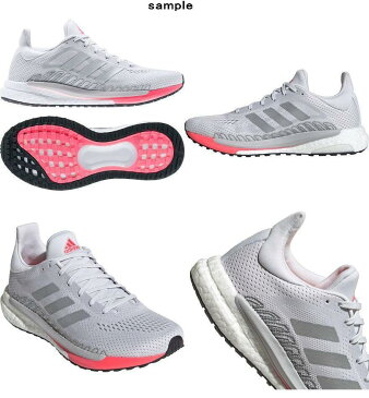(取寄)アディダス レディース ソーラー グライド 3 ランニング シューズ Adidas Women Solar Glide 3 Running Shoe Running Shoes Dash Grey/Silver Metallic/Signal Pink