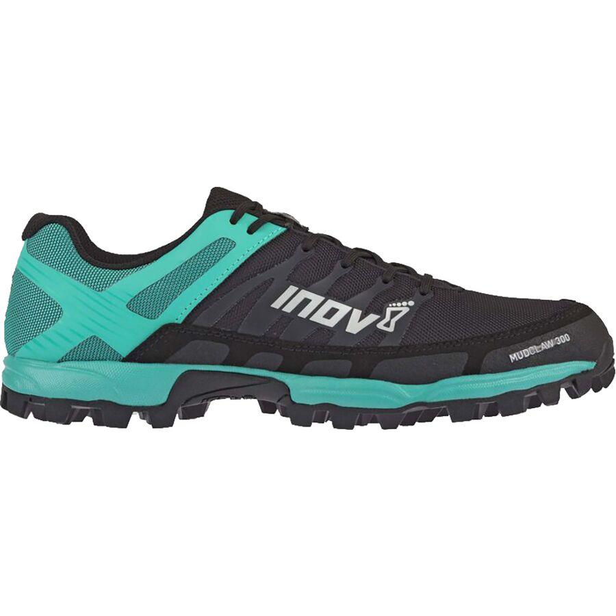 (取寄)イノヴェイト レディース マッドクロー 300トレイル ラン シューズ Inov 8 Women Mudclaw 300 Trail Run Shoe Black/Teal 送料無料