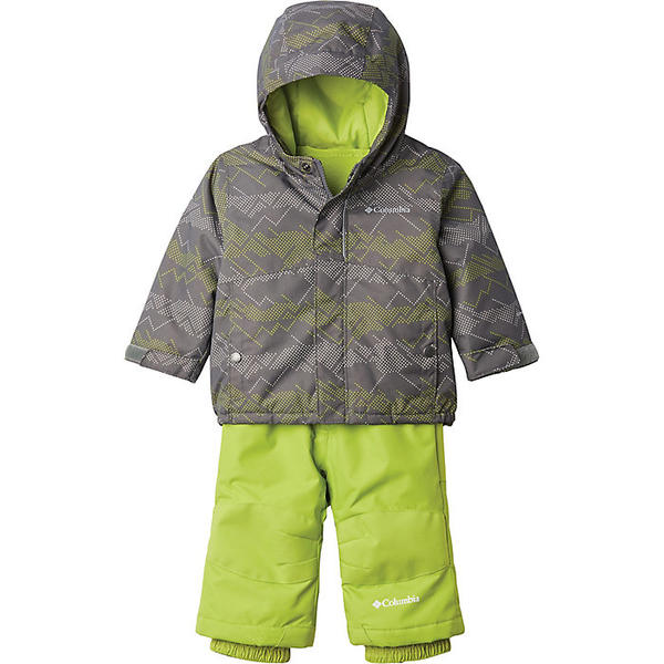 (取寄)コロンビア インファント バガ セット Columbia Infant Buga Set City Grey Dotscape Print / Brt Chartreuse 送料無料