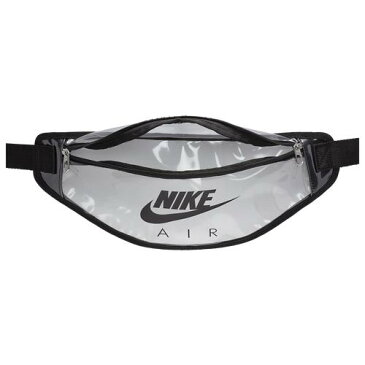 (取寄)ナイキ メンズ ヘリテージ クリア ヒップ パック Nike Men's Heritage Clear Hip Pack White Black 送料無料