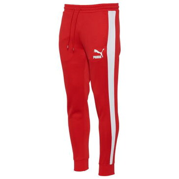 (取寄)プーマ メンズ プーマ アイコニック T7 トラック パンツ Puma Men's PUMA Iconic T7 Track Pants High Risk Red 送料無料