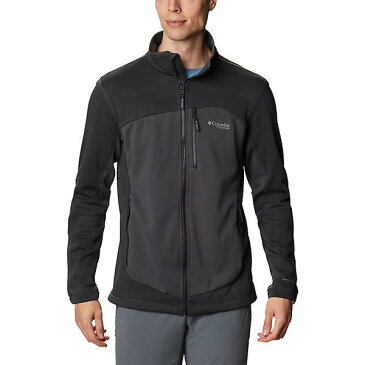 (取寄)コロンビア メンズ パウダー シュート フリースジャケット Columbia Men's Powder Chute Fleece Jacket Black / Shark 送料無料