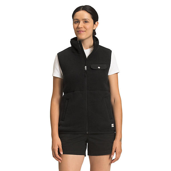 (取寄)ノースフェイス レディース クラグモント フリース ベスト The North Face Women's Cragmont Fleece Vest TNF Black 送料無料