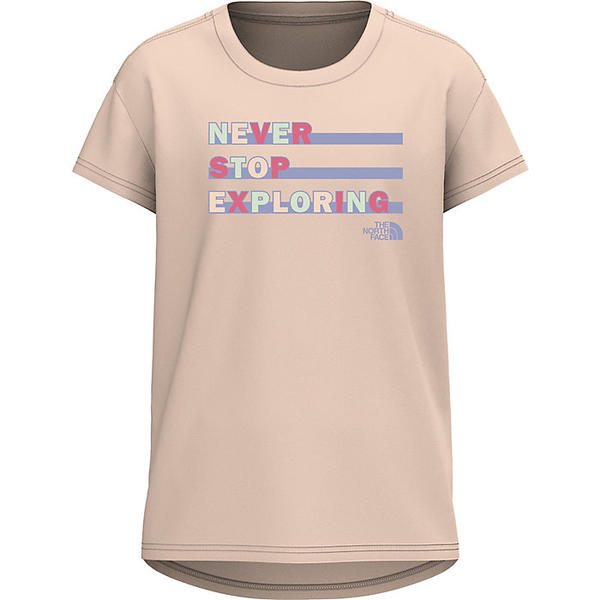 (取寄)ノースフェイス ガールズ 女の子 オン マウンテン ショートスリーブ ティー The North Face Girls On Mountain SS Tee Pearl Blush 送料無料