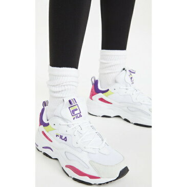 (取寄)フィラ レディース レイ トレーサー スニーカー Fila Women's Ray Tracer Sneakers White Magenta ElectricPurple 送料無料