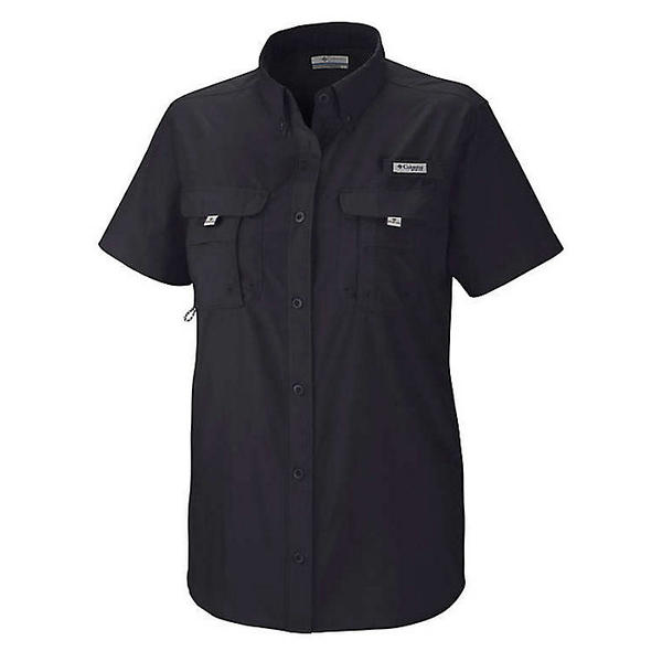 (取寄)コロンビア レディース バハマ ショートスリーブ シャツ Columbia Women's Bahama SS Shirt Black 送料無料