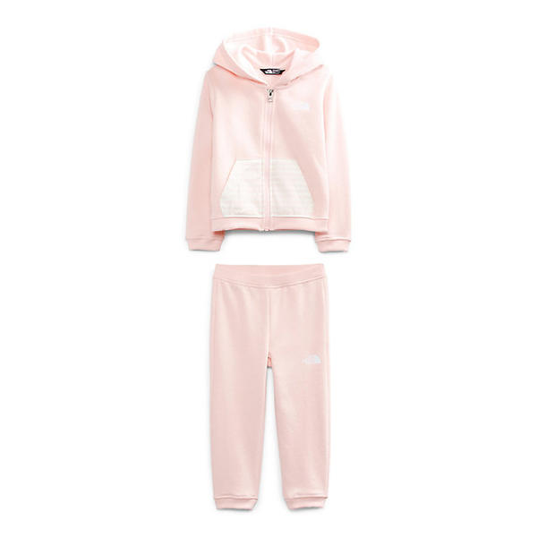 (取寄)ノースフェイス トドラー キャンプ フリース セット The North Face Toddlers Camp Fleece Set Pearl Blush 送料無料